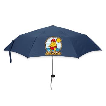 Beurre fondant sur la plage - Parapluie standard - marine - Devant