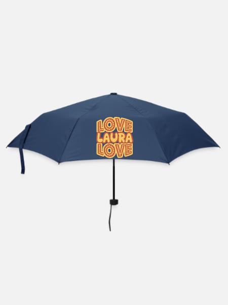 Laura - Regenschirm (klein) - Navy
