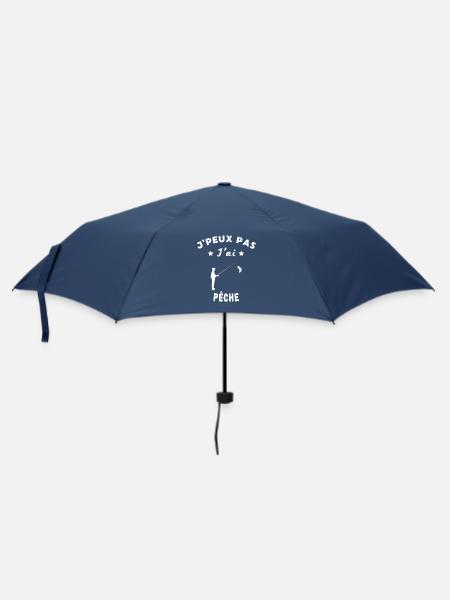 Citation Fishing Humour Confiance - Parapluie standard - marine