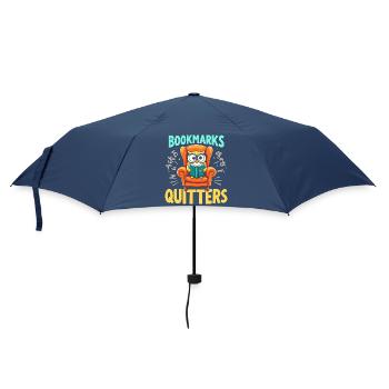 Lecteur de hibou dans les signets de fauteuil - Parapluie standard - marine - Devant