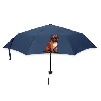 Bordeaux Dogge Bordeauxs Bordeaux Doggen besitzer - Regenschirm (klein) - Navy - Vorne