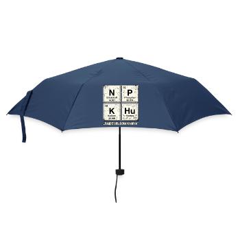NPK Ackerchemie Landwirtschaft - Regenschirm (klein) - Navy - Vorne