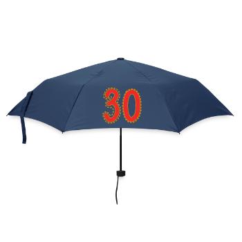 30. 30 YEARS. 30th ANNIVERSARY. 30 YEARS ANNIVERSARY. - Umbrella (small) - navy - Front