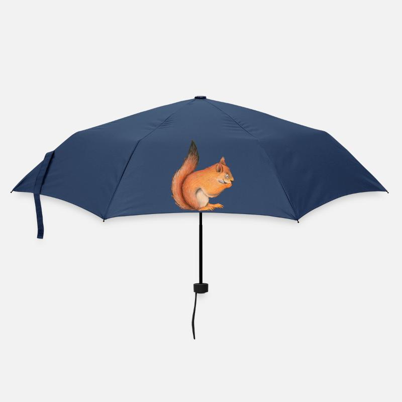 squirrel - Umbrella (small) - navy
