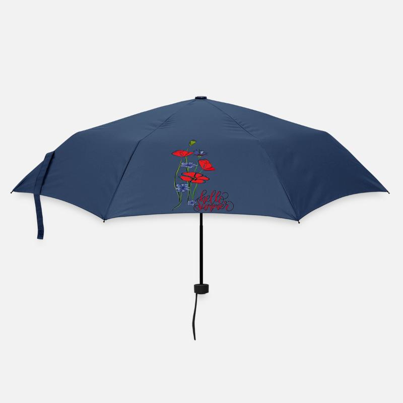 hello Summer - Regenschirm (klein) - Navy