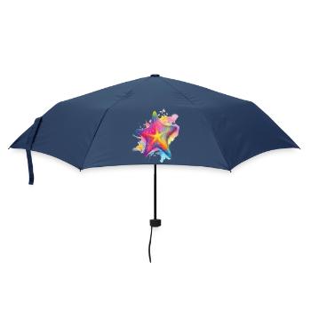 Seestern - Regenschirm (klein) - Navy - Vorne