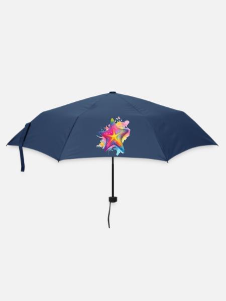 Étoile de mer - Parapluie standard - marine