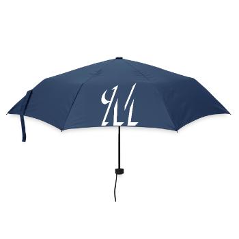 Lettre M, nom, la lettre M - Parapluie standard - marine - Devant