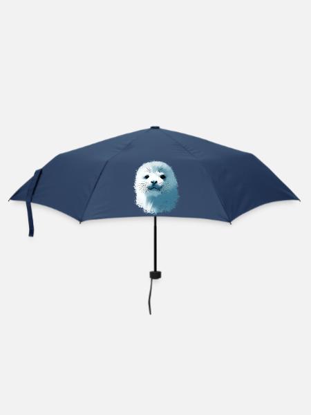 Baby seal - Umbrella (small) - navy