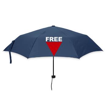 Freefall Bold Triangle - Umbrella (small) - navy - Front