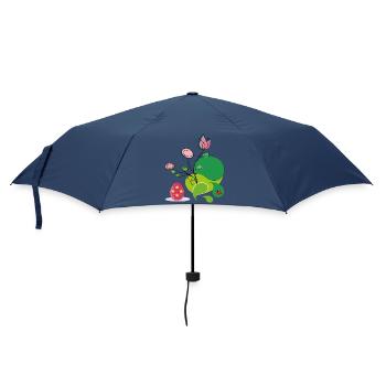 Easter Greeting - Umbrella (small) - navy - Front