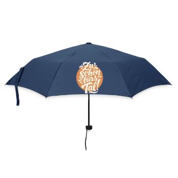 Trop beau pour la vallée Chemise de randonnée - Parapluie standard - marine - Devant