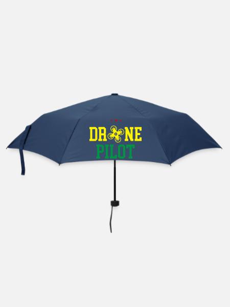 Drohnen-Pilot - Regenschirm (klein) - Navy