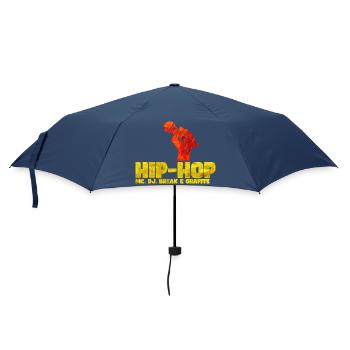 Hip Hop Fist Basketball Tee - Umbrella (small) - navy - Front