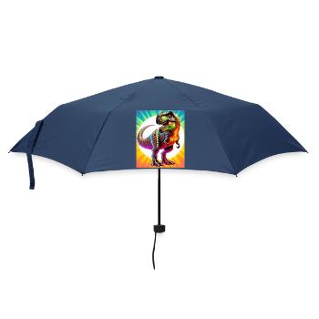 dinosaur - Umbrella (small) - navy - Front