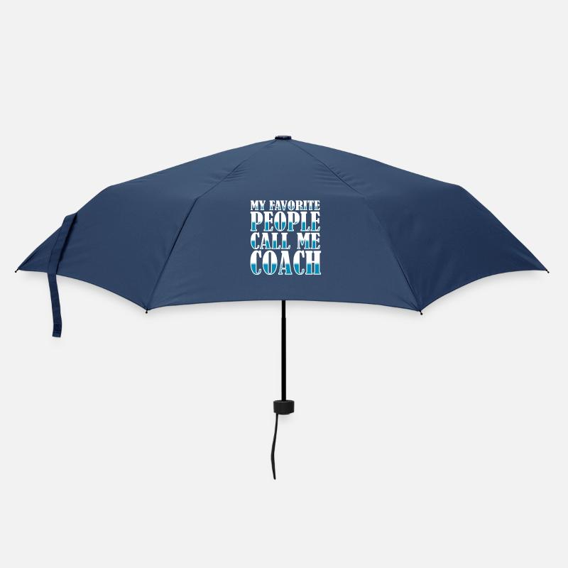 Coach Trainer - Regenschirm (klein) - Navy