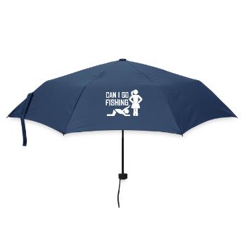 Puis-je aller pêcher - Parapluie standard - marine - Devant