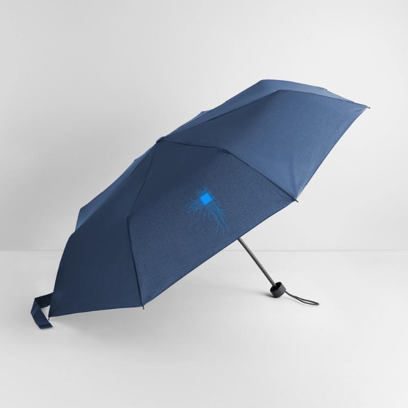 carte bleu ordinateur pc admin core cpu code nerd Parapluie standard