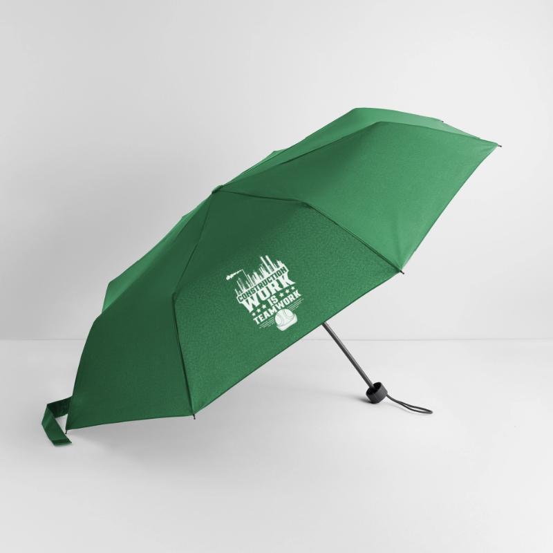 Construction work is teamwork Teamwork Construction site Construction Umbrella (small)