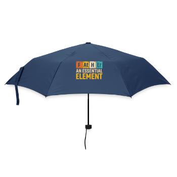 Father An Essential Element Period Father s Day - Regenschirm (klein) - Navy - Vorne