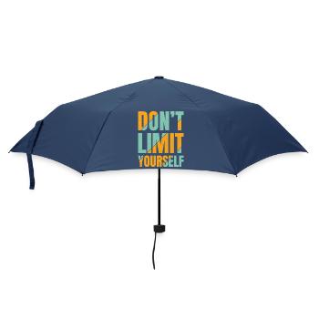 Don't limit yourself - Umbrella (small) - navy - Front