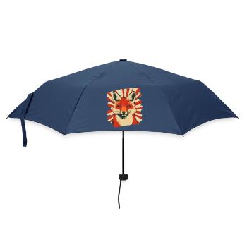 Fox Retro - Umbrella (small) - navy - Front