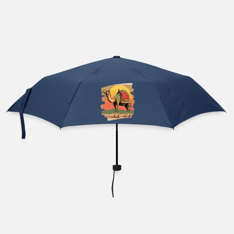 Kamel - Regenschirm (klein) - Navy