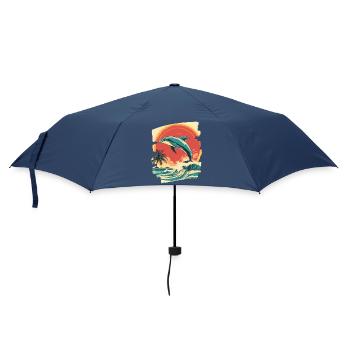 Dolphin - Umbrella (small) - navy - Front