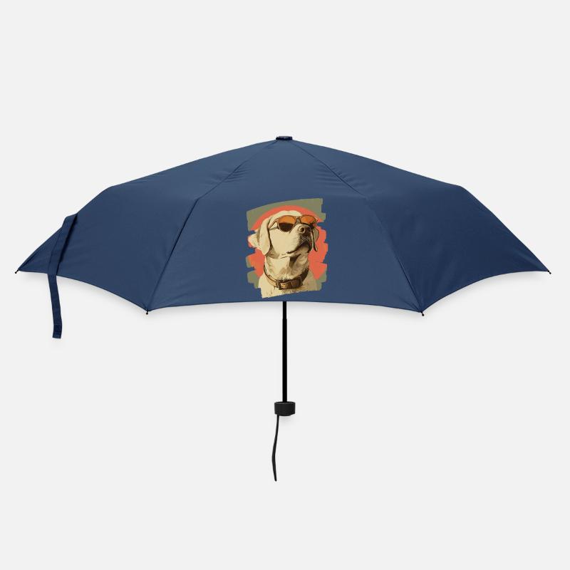 Labrador - Regenschirm (klein) - Navy