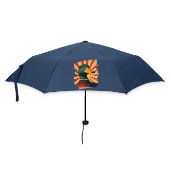 ferme de canards - Parapluie standard - marine - Devant