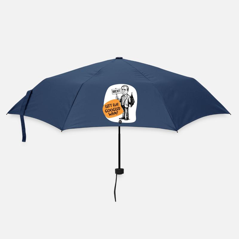 Exit-Regret-Syndrom - Regenschirm (klein) - Navy