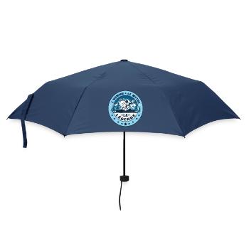 Snowboarder - L'homme, Le Mythe, La Légende - Parapluie standard - marine - Devant
