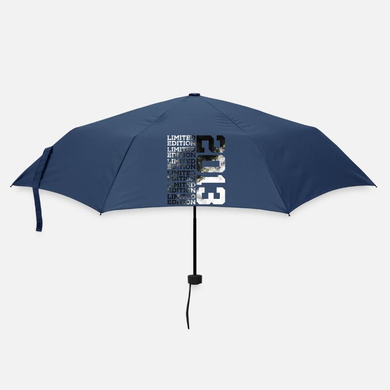 13 JAHRE LIMITED EDITION 2013 13. GEBURTSTAG - Regenschirm (klein) - Navy