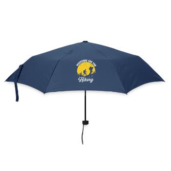 Weekends Are For Hiking Nature Trail Adventure - Umbrella (small) - navy - Front