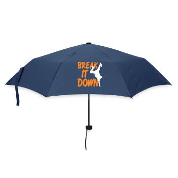 Break It Down Rhythm Motion Dance Power - Regenschirm (klein) - Navy - Vorne