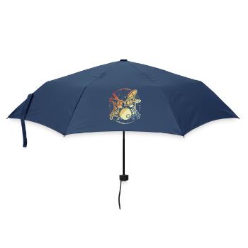 Drumset Vintage Look - Umbrella (small) - navy - Front