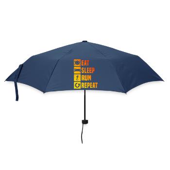 Motif de course frais pour les courses - Parapluie standard - marine - Devant