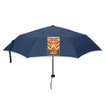 Mehr als Show | Zirkus Spektakel - Regenschirm (klein) - Navy - Vorne