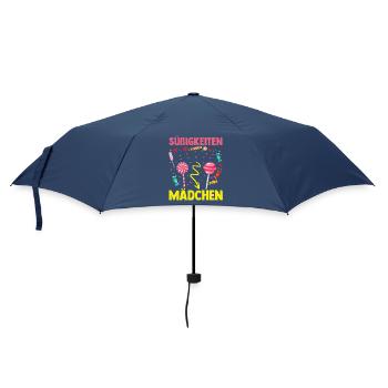 Sweets Sweet Tooth Cute Girl - Umbrella (small) - navy - Front