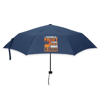Forklift Driver English Saying Forklift - Umbrella (small) - navy - Front