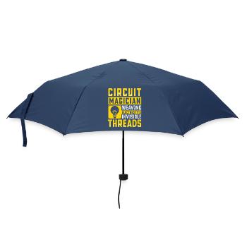 Electrician, Electronics Technician, Electrician - Umbrella (small) - navy - Front