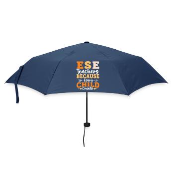 Gifts for ESE Teachers - Umbrella (small) - navy - Front