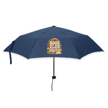 Book Club Squad Cozy Retro - Umbrella (small) - navy - Front