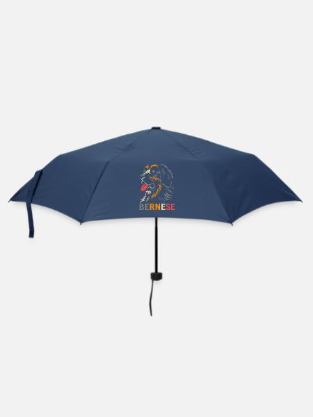 Berner Sennenhund - Regenschirm (klein) - Navy