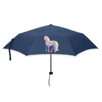 Horse - Umbrella (small) - navy - Front