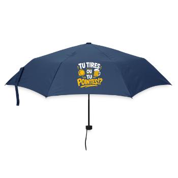 You shoot or you point - Umbrella (small) - navy - Front