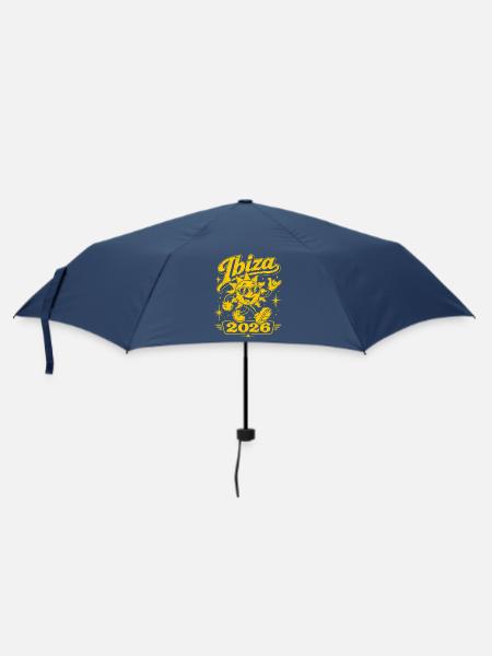 Ibiza 2026 Sonnenzauber - Regenschirm (klein) - Navy