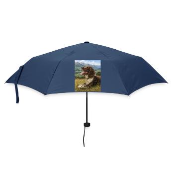 Kleiner Münsterländer - Umbrella (small) - navy - Front