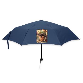 Siesta Otter - Regenschirm (klein) - Navy - Vorne