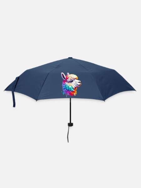 Alpaka - Regenschirm (klein) - Navy